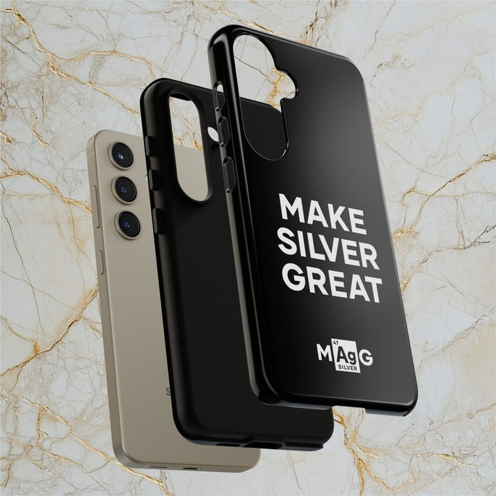 Make Silver Great: Tough Phone Case
