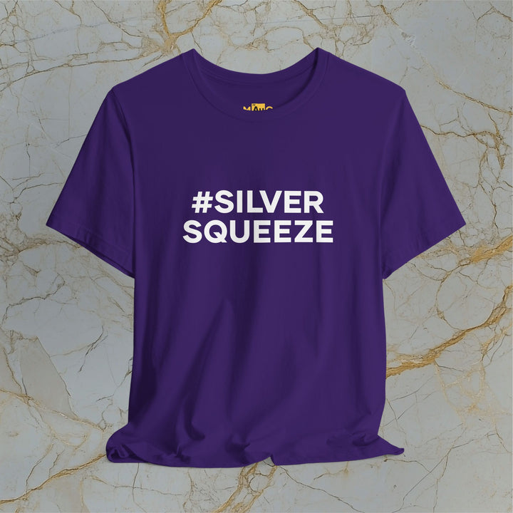 Silver – #SILVERSQUEEZE – Modern T-Shirt (Unisex)