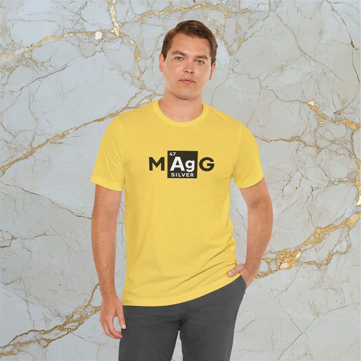 Make Silver Great – M[Ag]G –  Modern T-Shirt (Unisex)