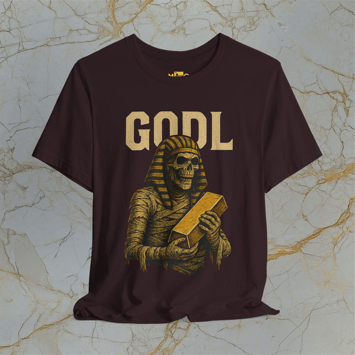 GODL: Gold On For Dear Life – Modern T-Shirt