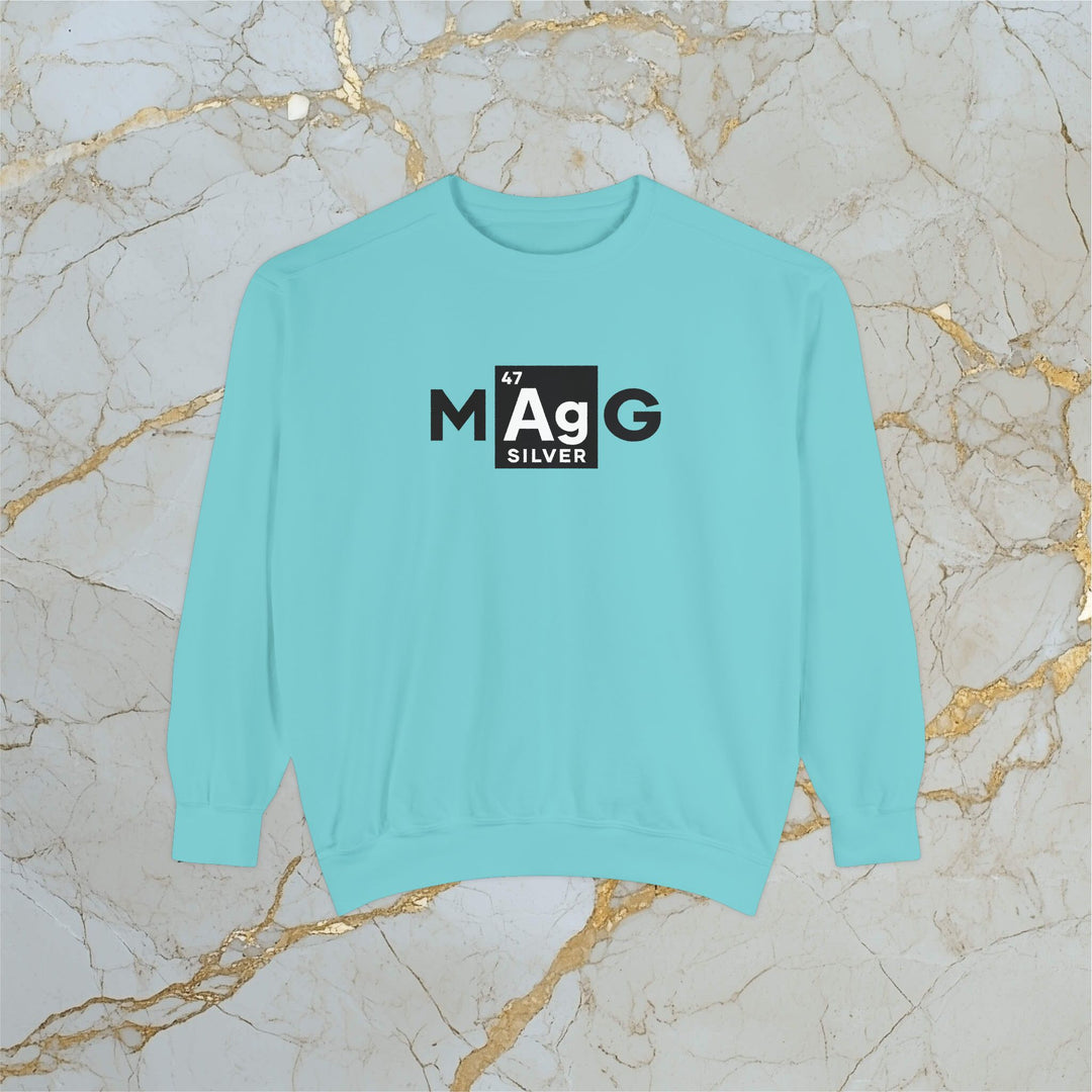 Make Silver Great – M[Ag]G – Premium Sweatshirt (Unisex)