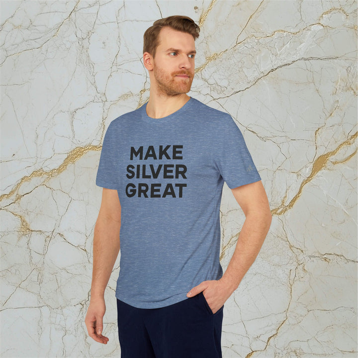 Make Silver Great - Adidas Sports T-shirt (Unisex)