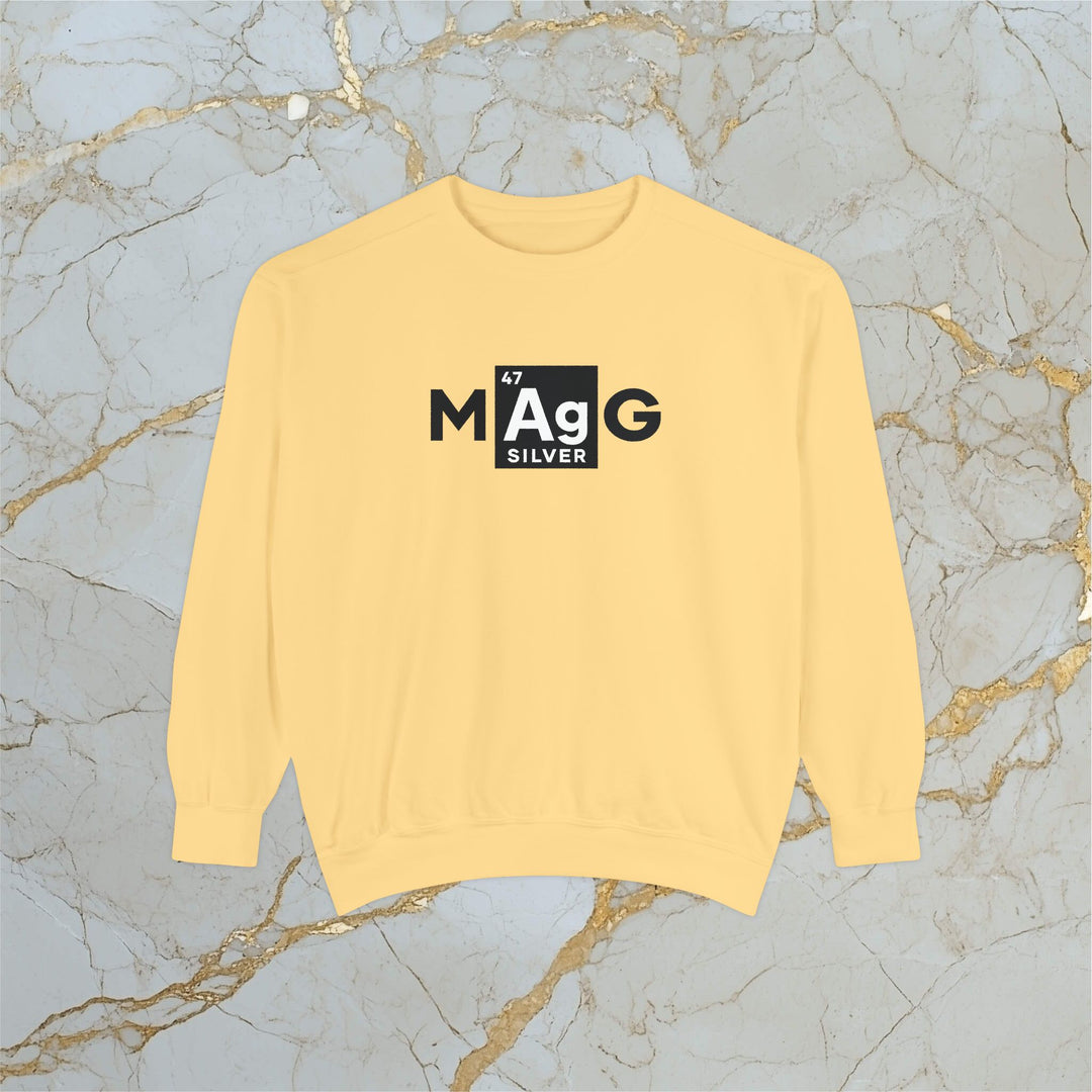 Make Silver Great – M[Ag]G – Premium Sweatshirt (Unisex)