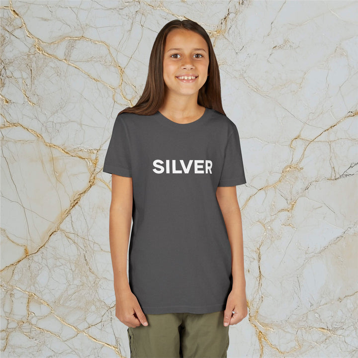 SILVER: Kids Premium Short-Sleeve Tee