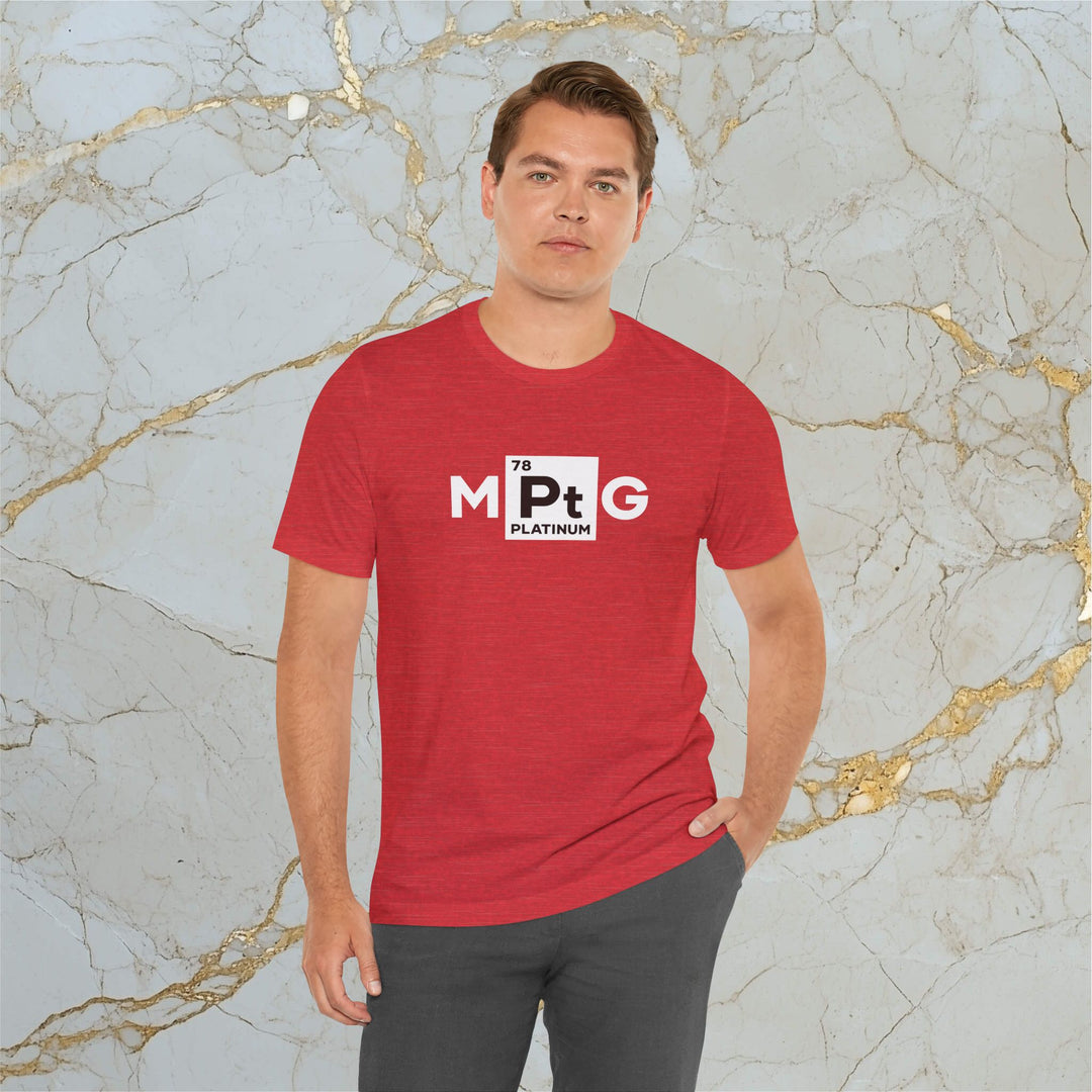 Make Platinum Great – M[Pt]G –  Modern T-Shirt (Unisex) – Easter Egg 🪺😉
