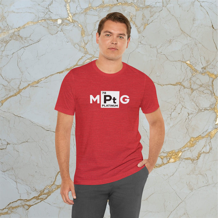 Make Platinum Great – M[Pt]G –  Modern T-Shirt (Unisex) – Easter Egg 🪺😉