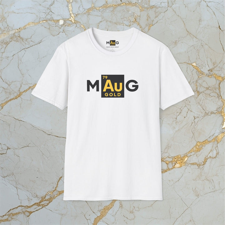 Make Gold Great – M[Au]G –  Soft T-Shirt