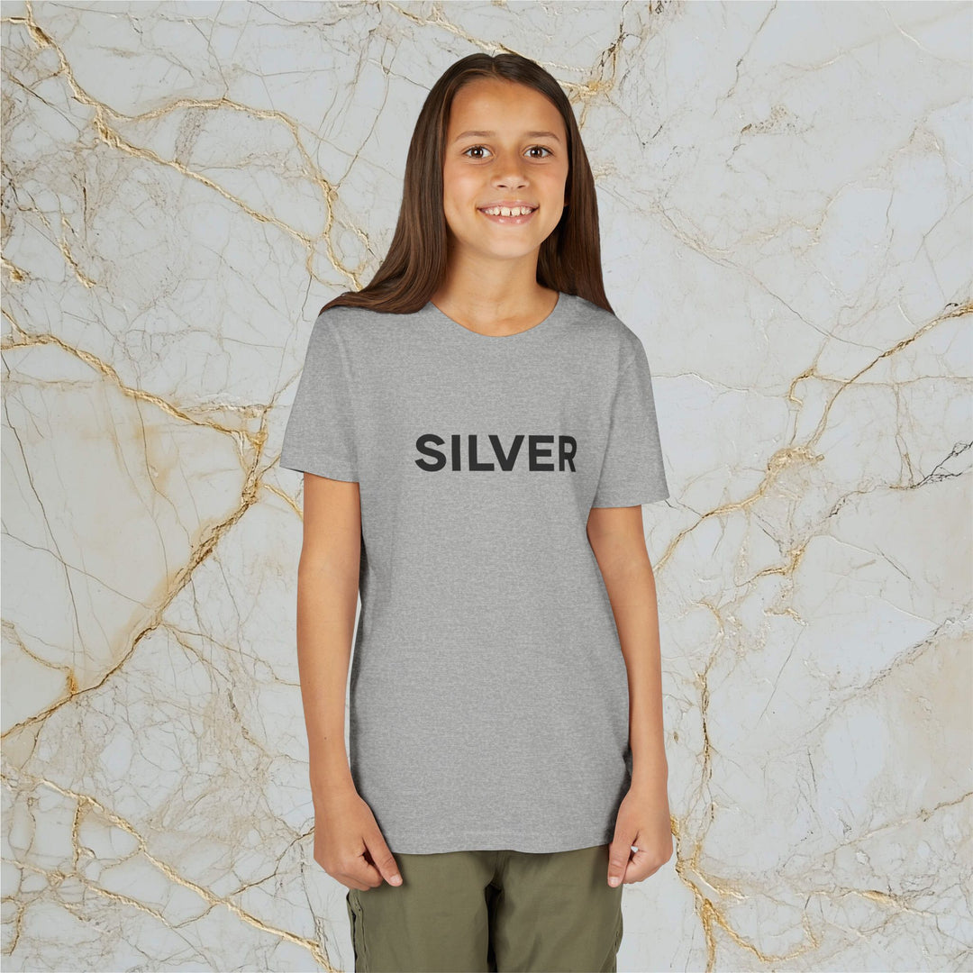 SILVER: Kids Premium Short-Sleeve Tee