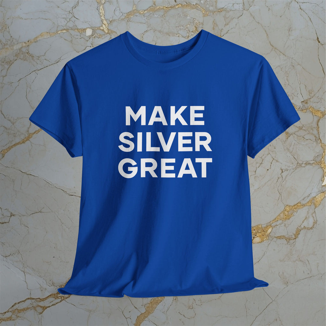 Make Silver Great – Classic Cotton T-Shirt (Unisex) ⚡️ Express Delivery Available