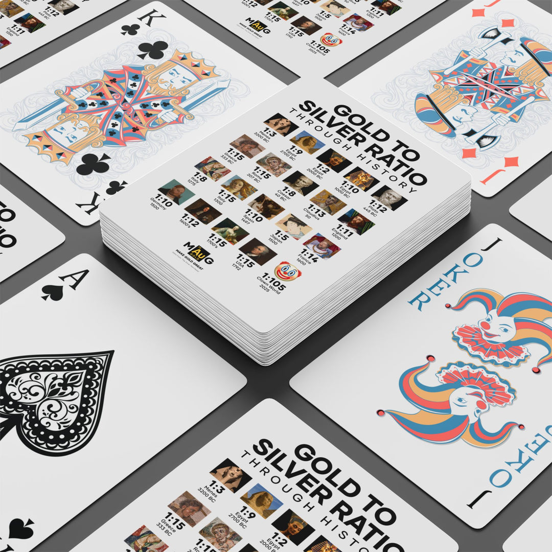 Gold To Silver Ratio – Playing Cards