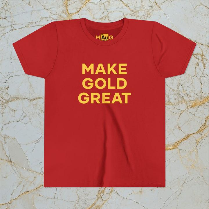 Make Gold Great – Kids Premium Short-Sleeve Tee