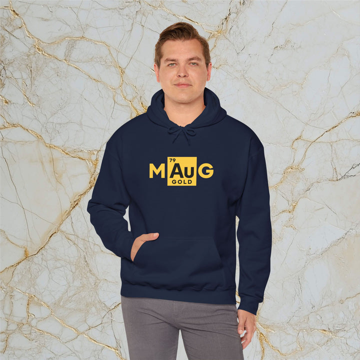 Make Gold Great – M[Au]G – Classic Heavy Hooded Sweatshirt (Unisex)