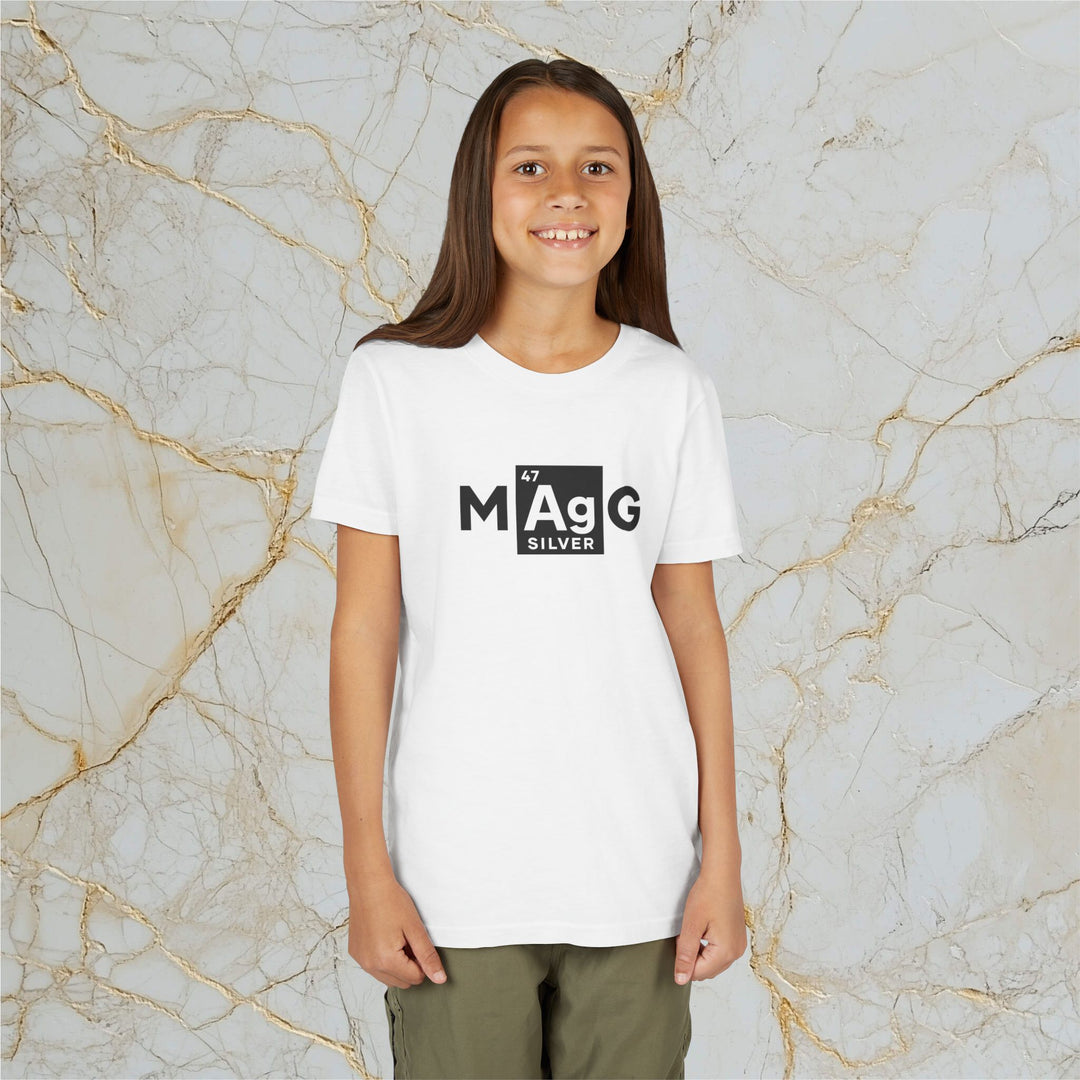 Make Silver Great – M[Ag]G –  Kids Premium Short-Sleeve Tee