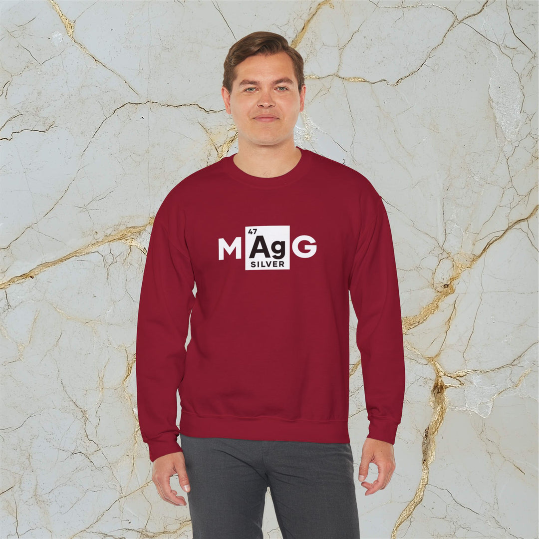 Make Silver Great – M[Ag]G – Classic Sweatshirt (Unisex)