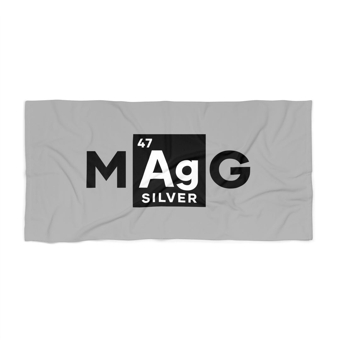 Make Silver Great: Beach Towel