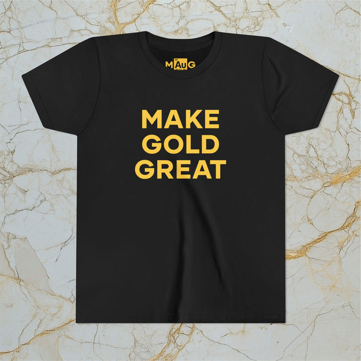 Make Gold Great – Kids Premium Short-Sleeve Tee