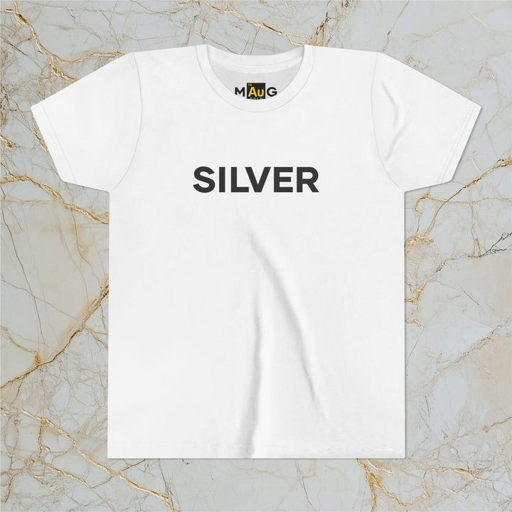 SILVER: Kids Premium Short-Sleeve Tee