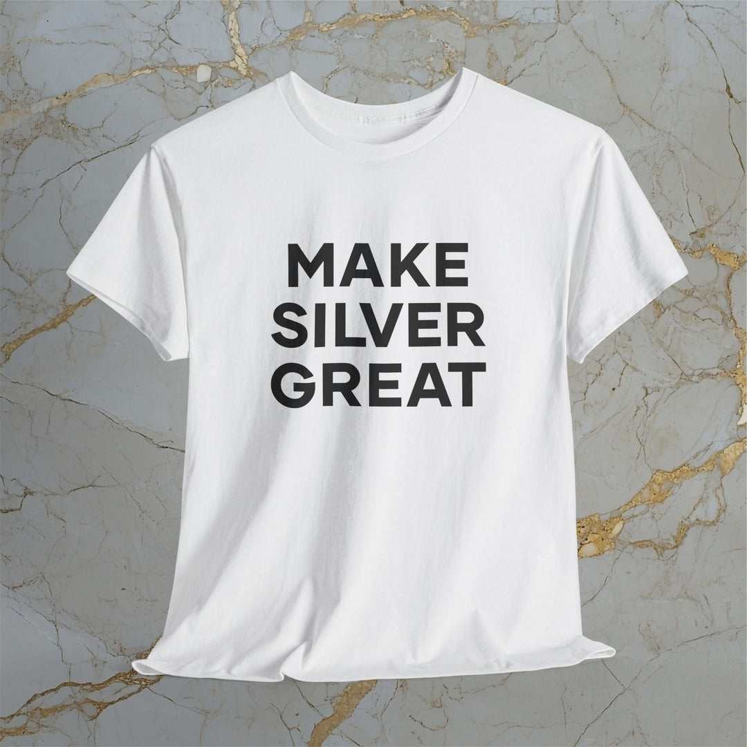 Make Silver Great – Classic Cotton T-Shirt (Unisex) ⚡️ Express Delivery Available