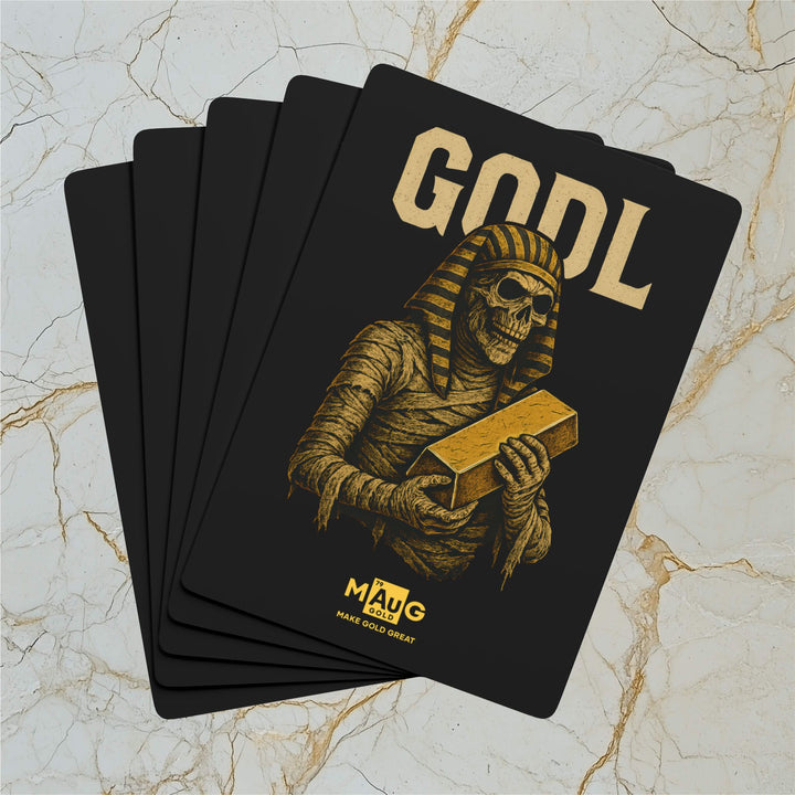 GODL – Gold On For Dear Life – Playing Cards
