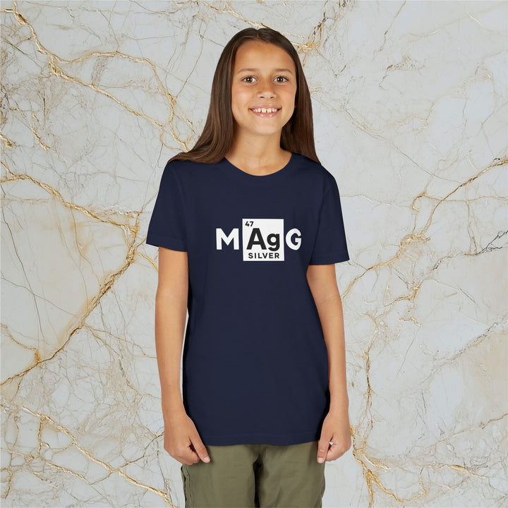 Make Silver Great – M[Ag]G –  Kids Premium Short-Sleeve Tee