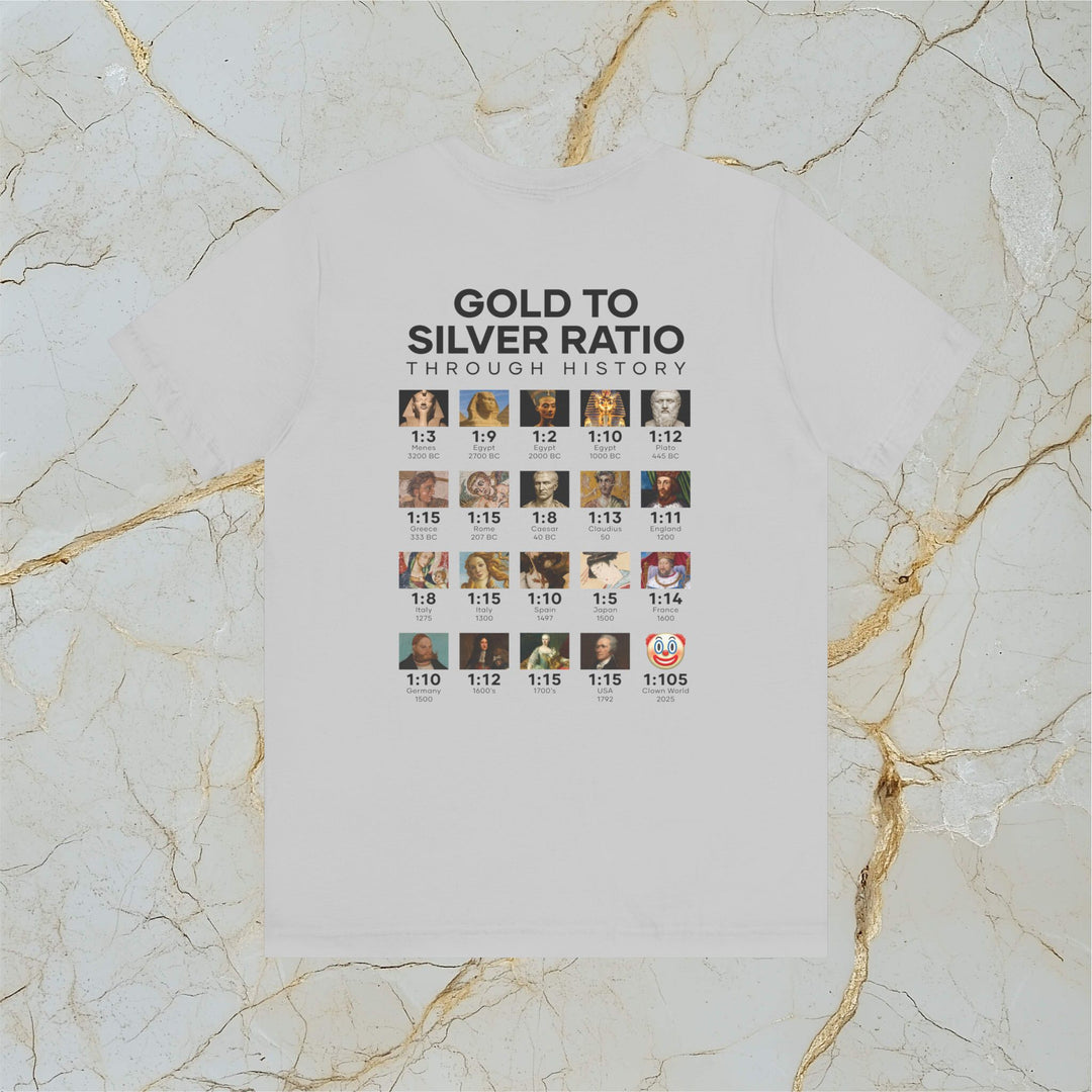 Gold To Silver Ratio – Modern T-Shirt