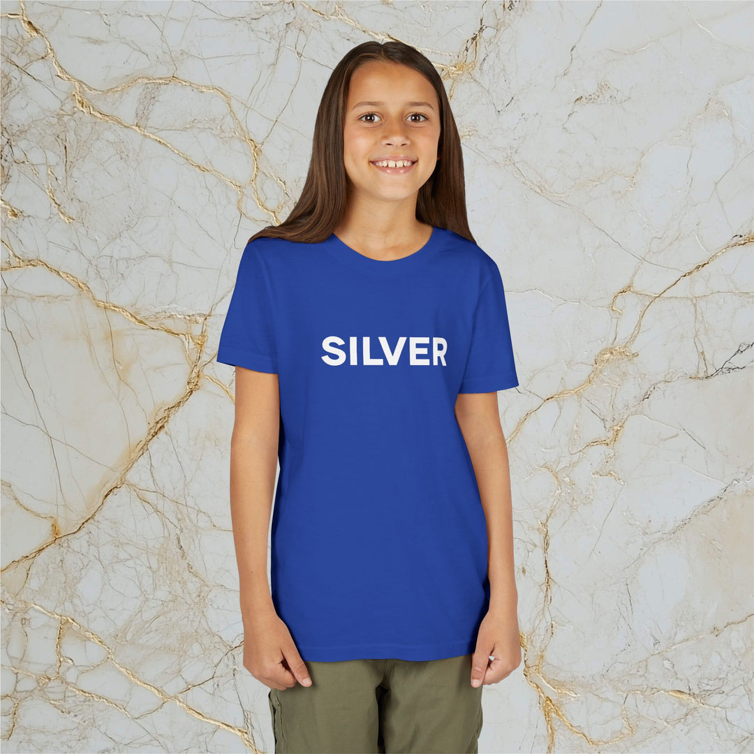SILVER: Kids Premium Short-Sleeve Tee