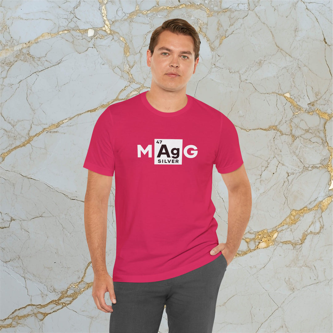 Make Silver Great – M[Ag]G –  Modern T-Shirt (Unisex)