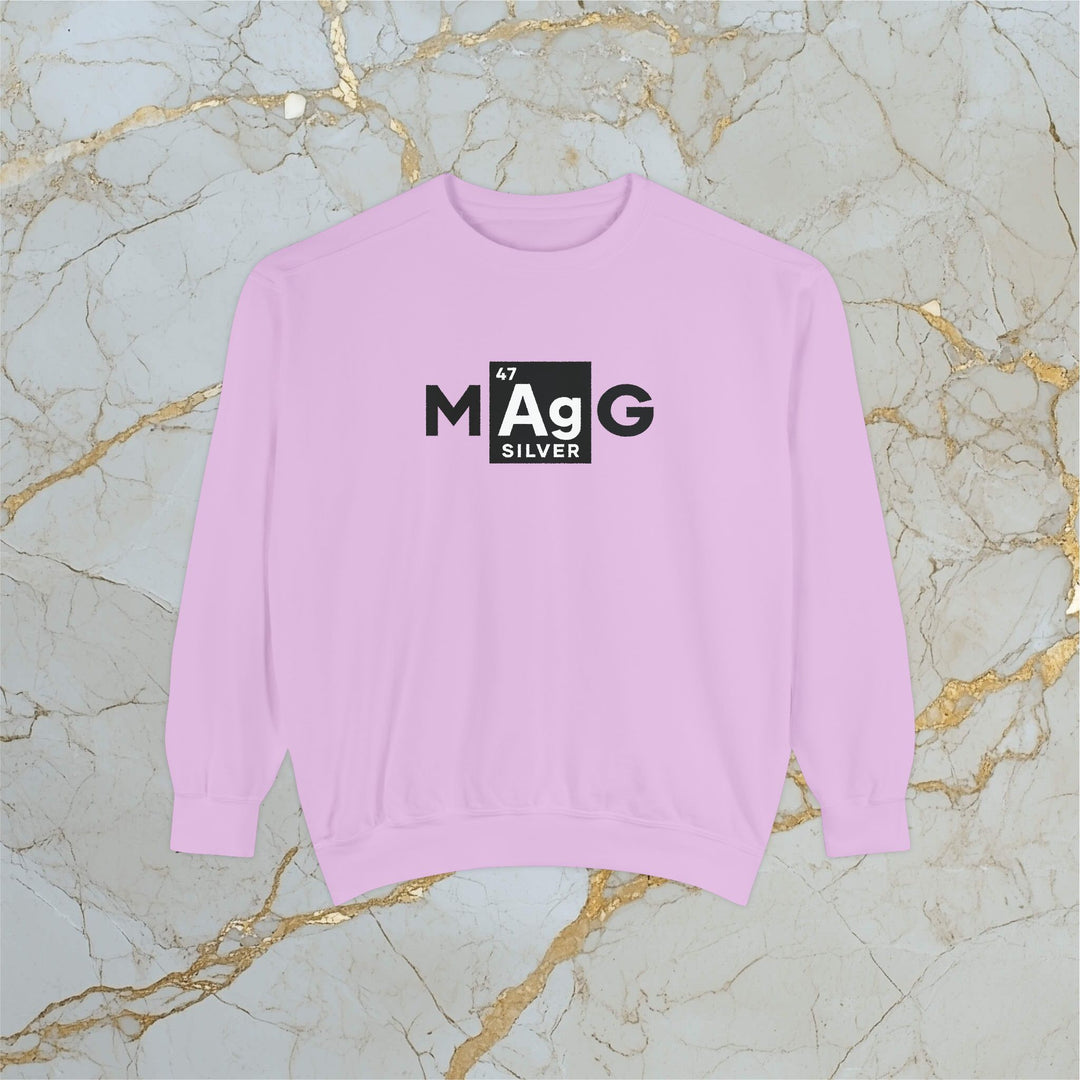 Make Silver Great – M[Ag]G – Premium Sweatshirt (Unisex)