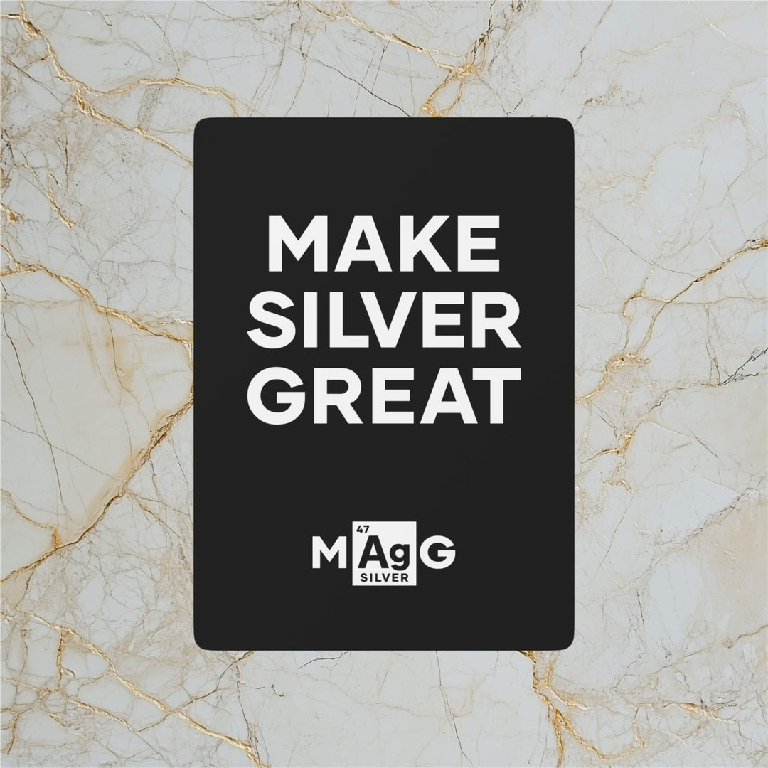 Make Silver Great: Playing Cards
