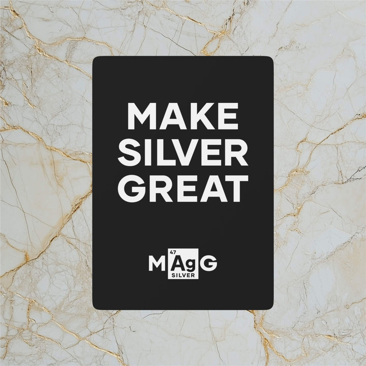 Make Silver Great: Playing Cards
