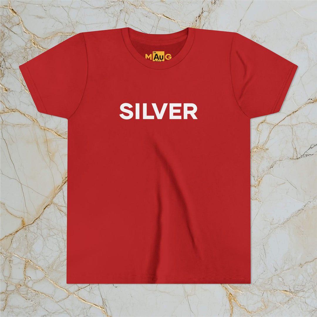 SILVER: Kids Premium Short-Sleeve Tee