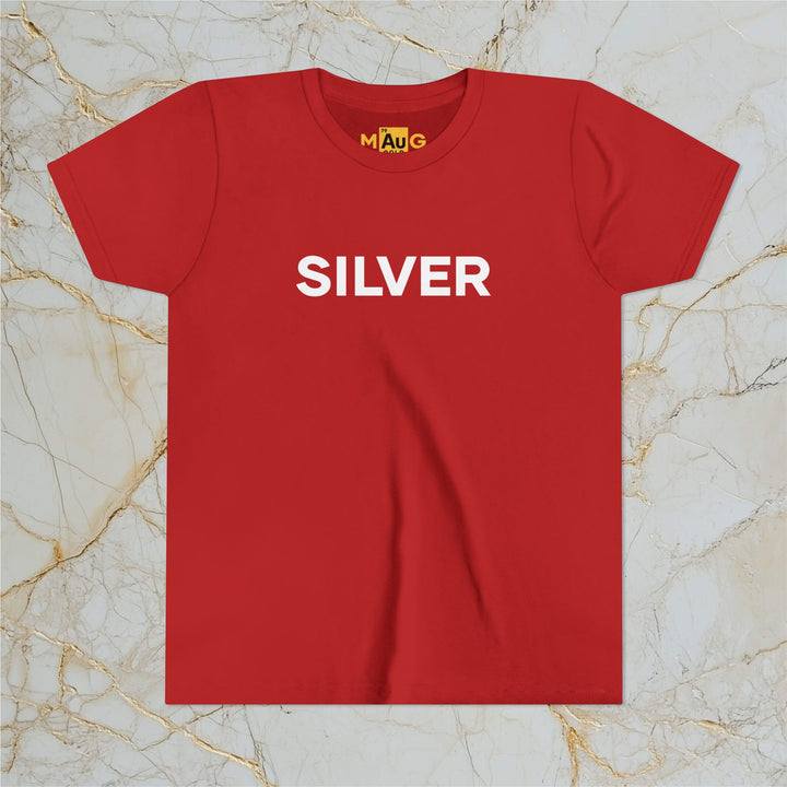 SILVER: Kids Premium Short-Sleeve Tee