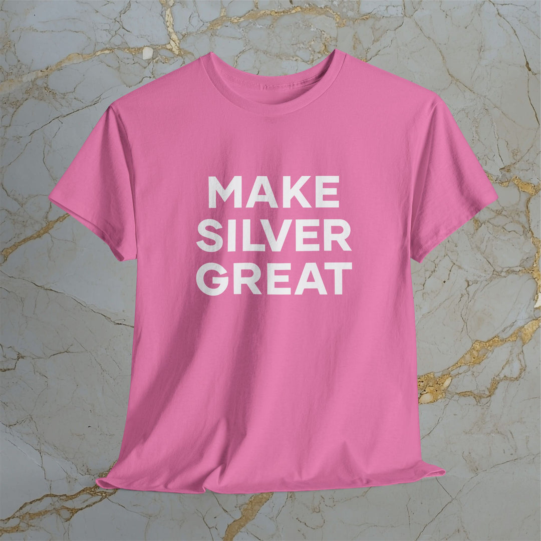Make Silver Great – Classic Cotton T-Shirt (Unisex) ⚡️ Express Delivery Available