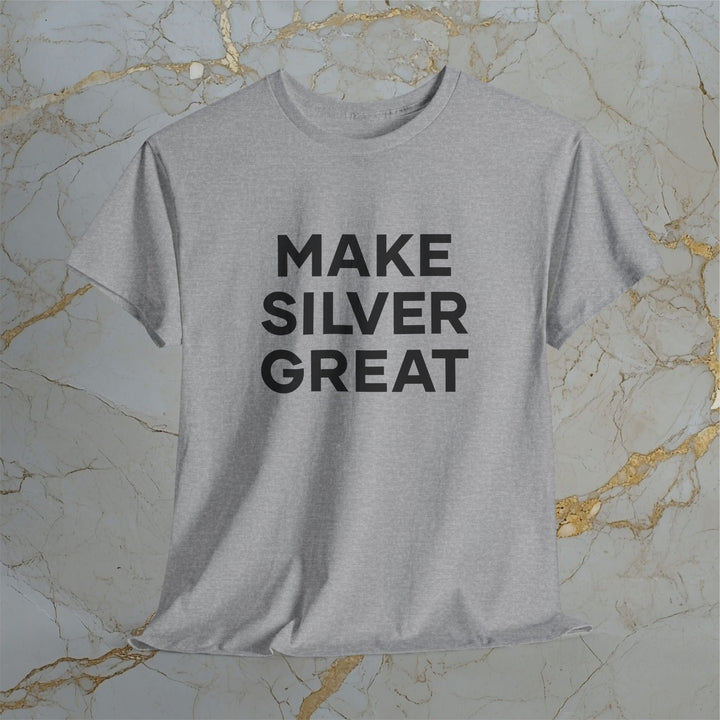 Make Silver Great – Classic Cotton T-Shirt (Unisex) ⚡️ Express Delivery Available