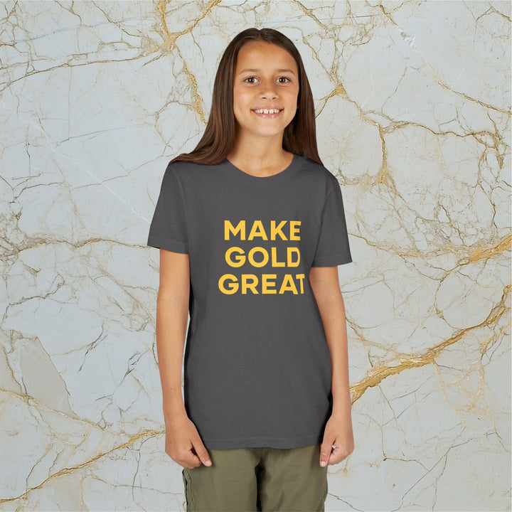 Make Gold Great – Kids Premium Short-Sleeve Tee