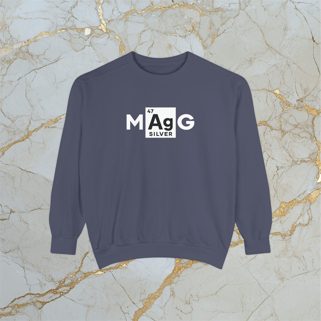 Make Silver Great – M[Ag]G – Premium Sweatshirt (Unisex)