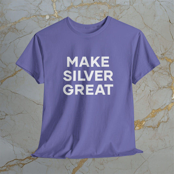 Make Silver Great – Classic Cotton T-Shirt (Unisex) ⚡️ Express Delivery Available
