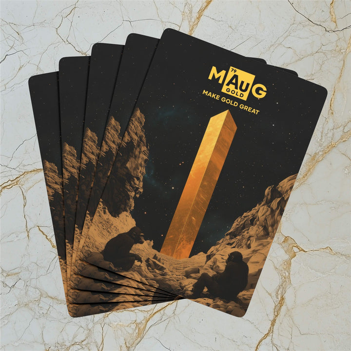 Make Gold Great: Monolith Playing Cards