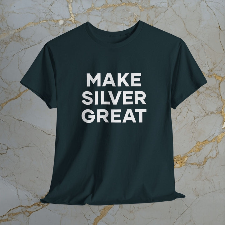Make Silver Great – Classic Cotton T-Shirt (Unisex) ⚡️ Express Delivery Available