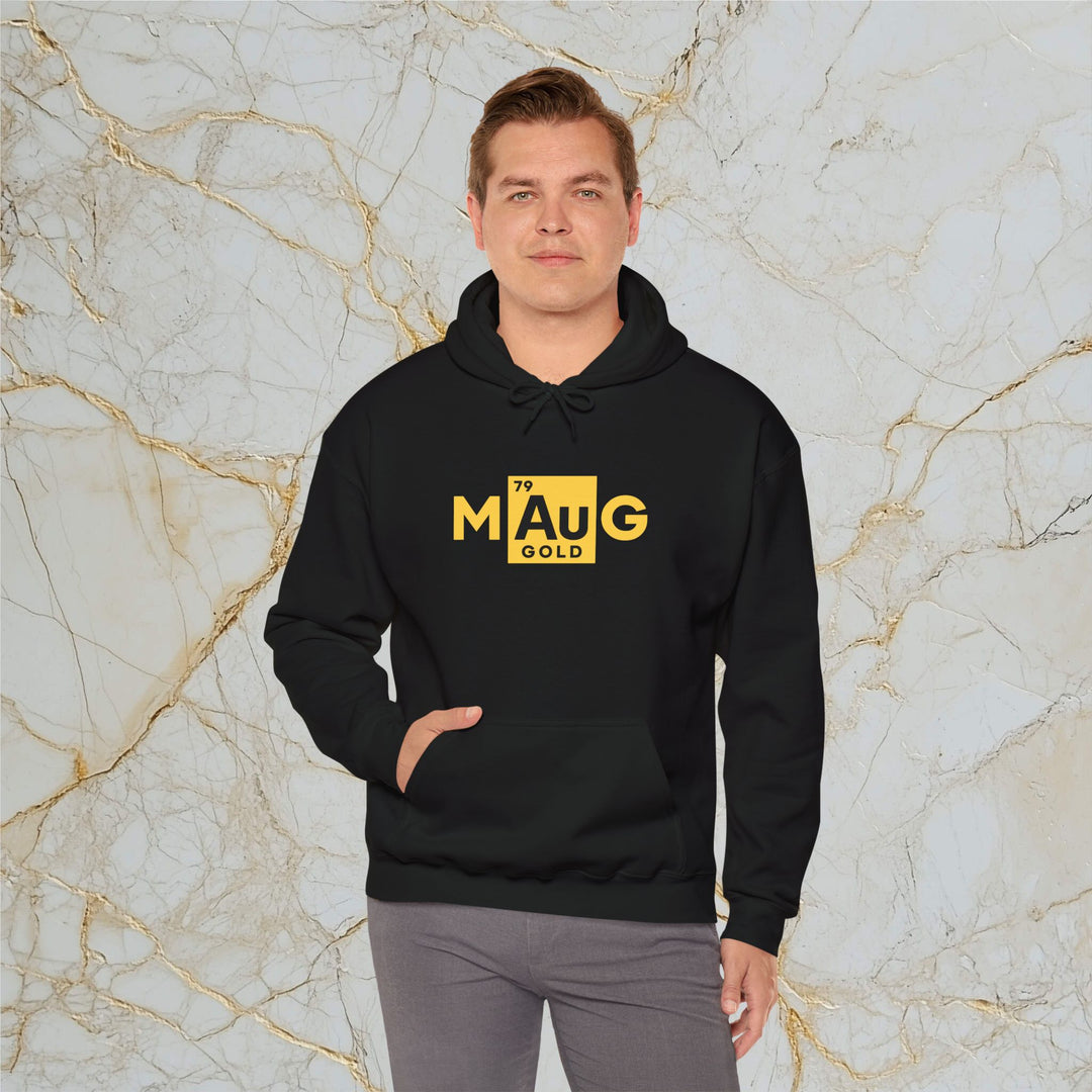 Make Gold Great – M[Au]G – Classic Heavy Hooded Sweatshirt (Unisex)