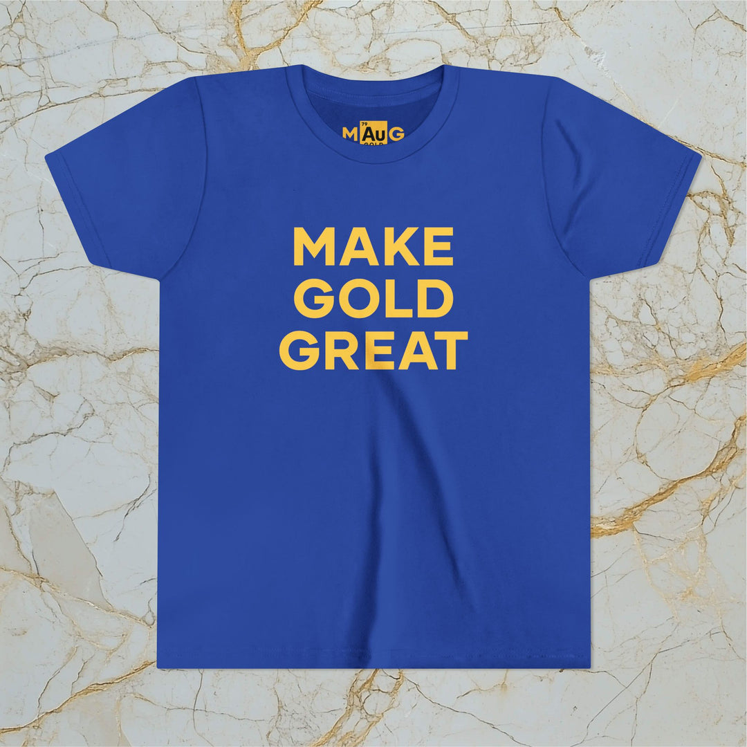 Make Gold Great – Kids Premium Short-Sleeve Tee