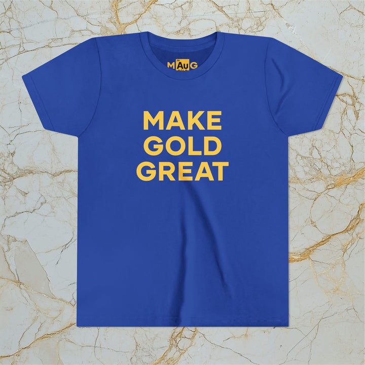 Make Gold Great – Kids Premium Short-Sleeve Tee