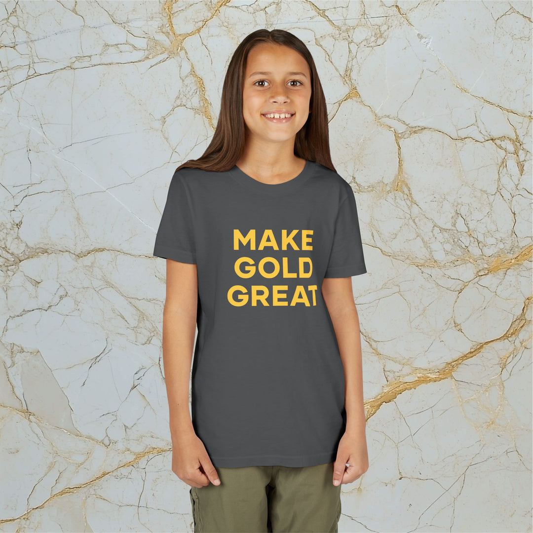 Make Gold Great – Kids Premium Short-Sleeve Tee