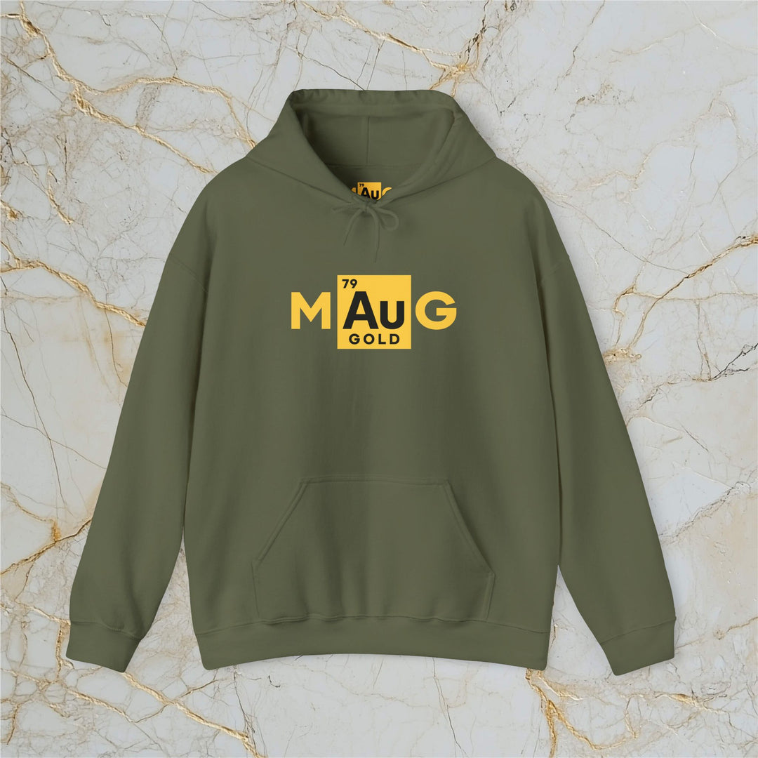 Make Gold Great – M[Au]G – Classic Heavy Hooded Sweatshirt (Unisex)