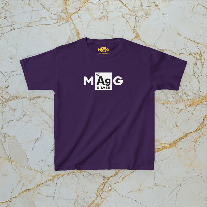 Make Silver Great – M[Ag]G –  Kids Classic Cotton T-Shirt