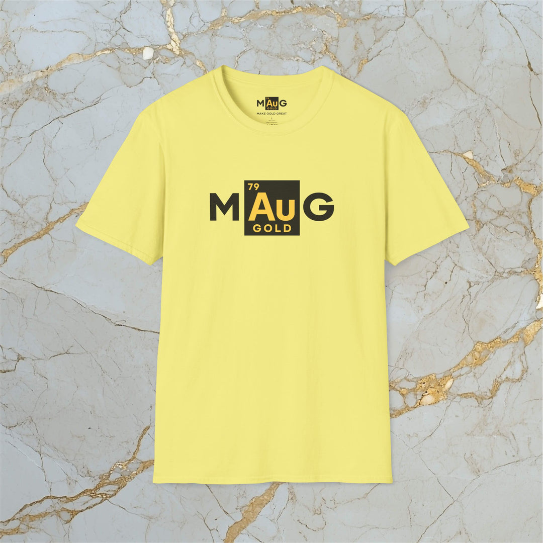 Make Gold Great – M[Au]G –  Soft T-Shirt