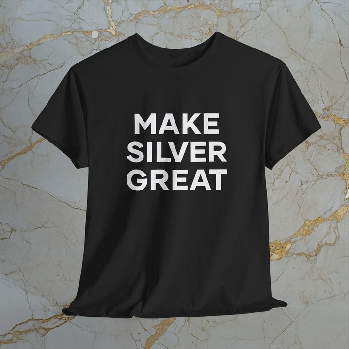 Make Silver Great – Classic Cotton T-Shirt (Unisex) ⚡️ Express Delivery Available