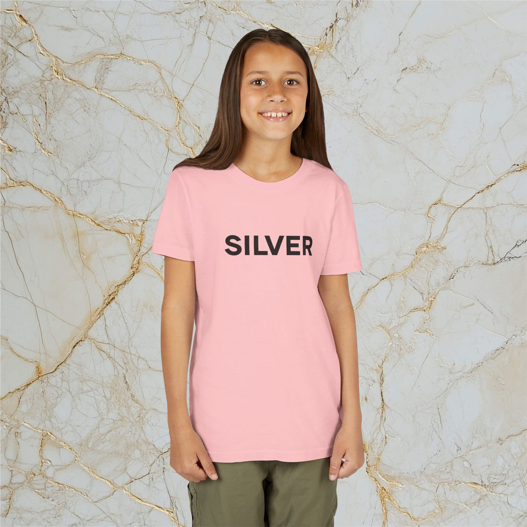 SILVER: Kids Premium Short-Sleeve Tee