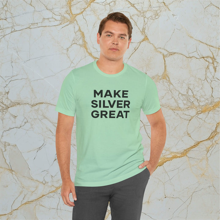 Make Silver Great – Modern T-Shirt (Unisex)
