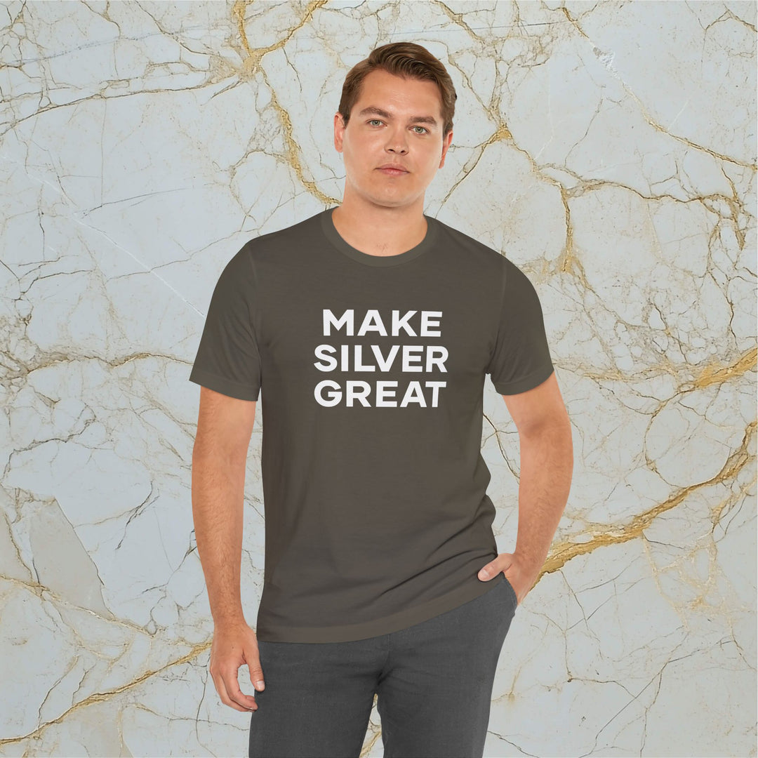Make Silver Great – Modern T-Shirt (Unisex)